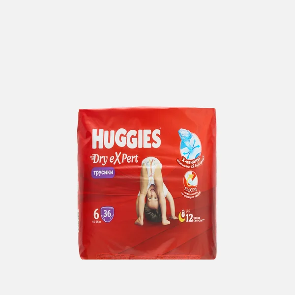 Huggies Dry Pants Diaper XXL(15-25)kg - 36 pcs
