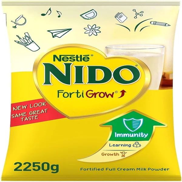 Nido fortified full cream powder milk 2250g (dubai)