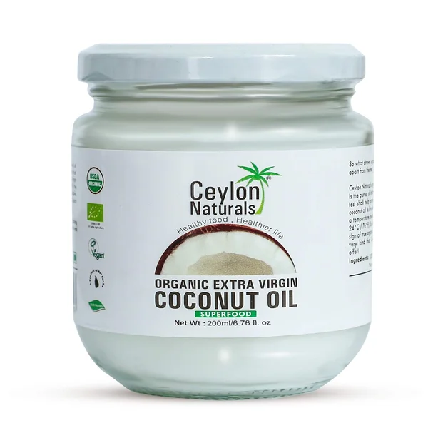 Ceylon Naturals Organic Coconut Oil For hire (Made in Srilanka)